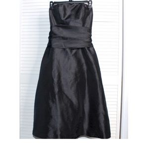 EUC Bill Levkoff  Strapless Black dress